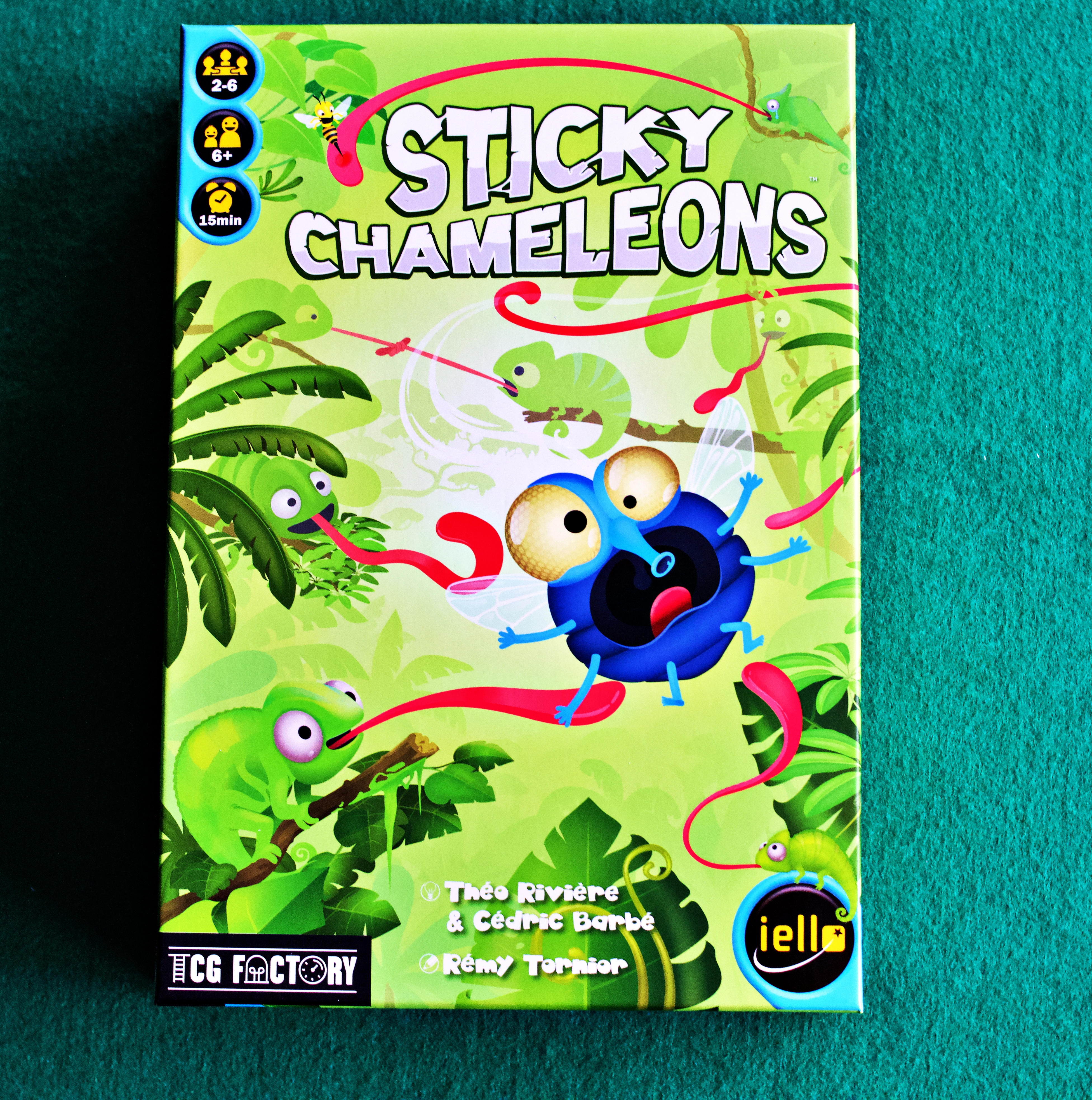 Sticky Chamaleons, ¡lenguas pegajosas! – Catanópolis